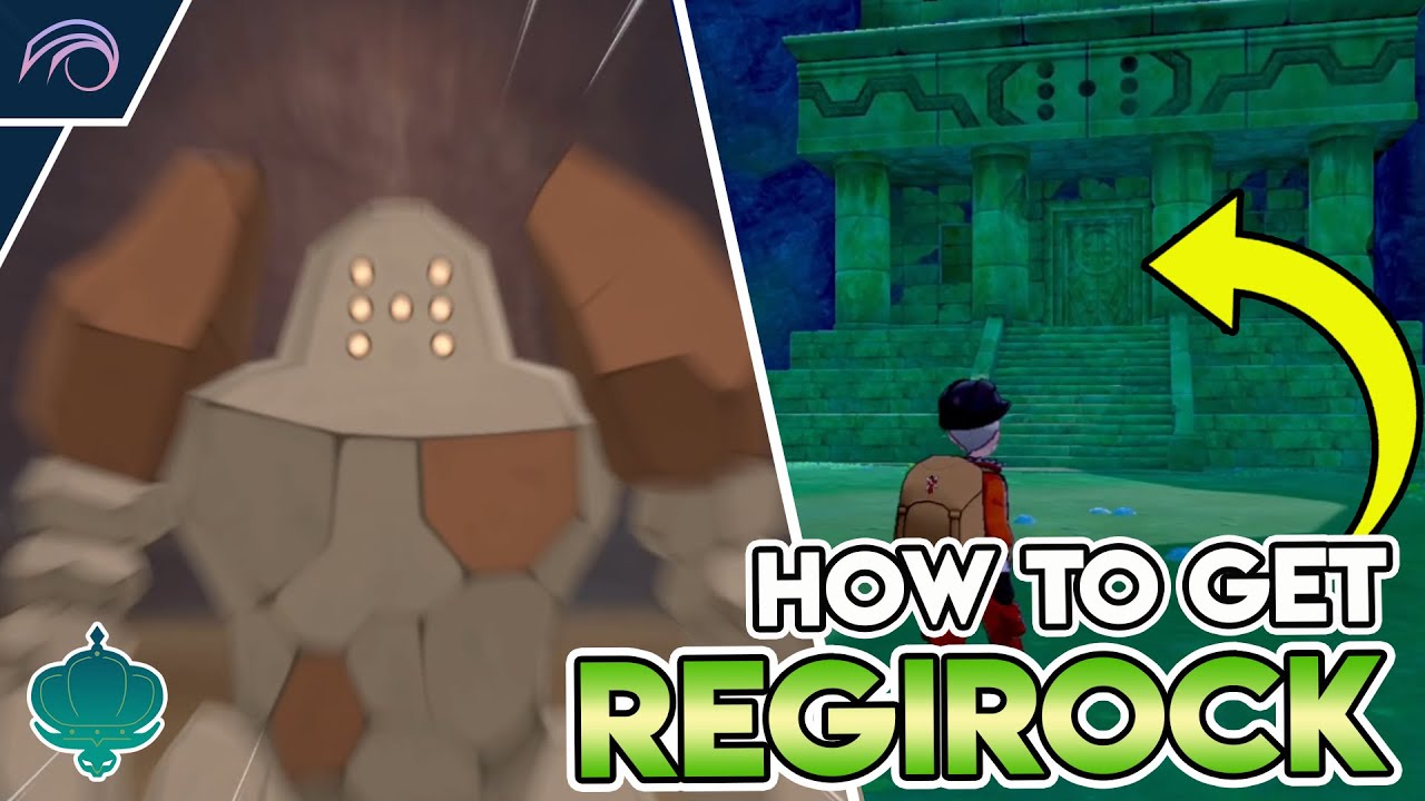 HOW TO GET REGIROCK IN THE CROWN TUNDRA Pokemon Sword and Shield DLC