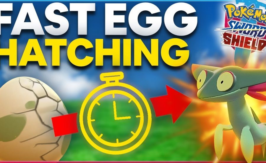 HOW TO HATCH EGGS FAST in Pokemon Sword and Shield | POKEMON EGG HATCHING GUIDE |