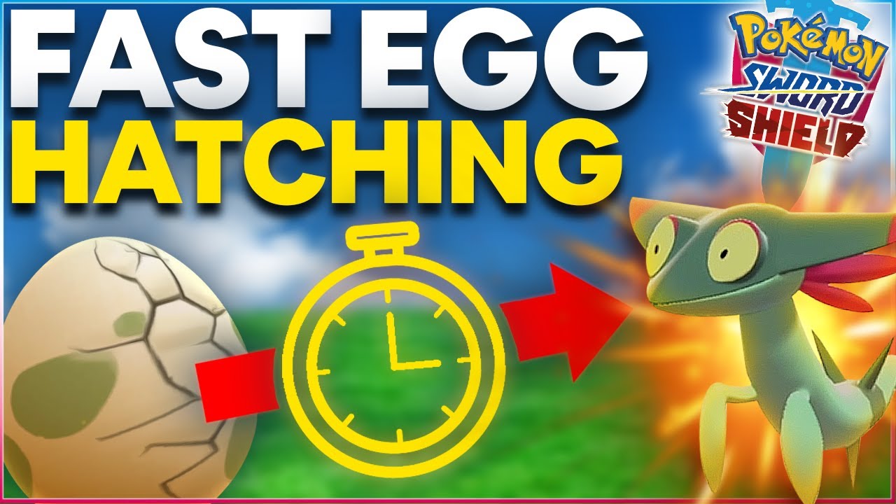 HOW TO HATCH EGGS FAST in Pokemon Sword and Shield | POKEMON EGG HATCHING GUIDE |