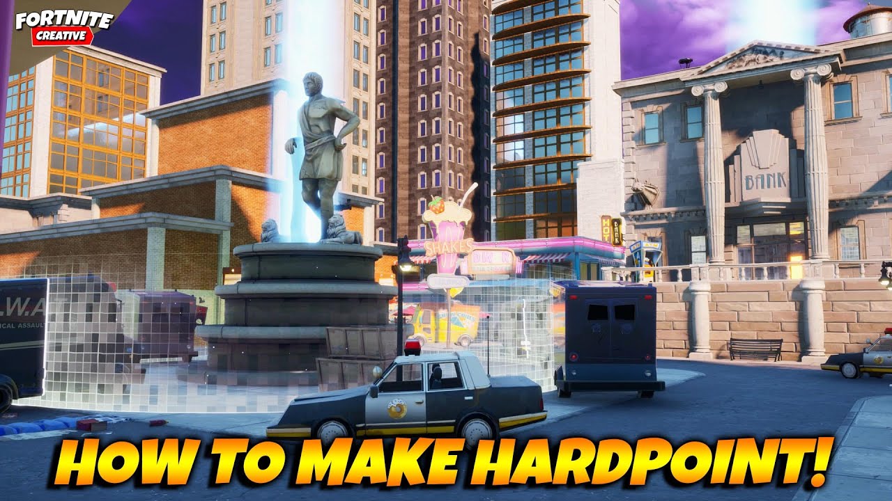 HOW TO MAKE HARDPOINT IN Fortnite Creative! Hardpoint Tutorial!