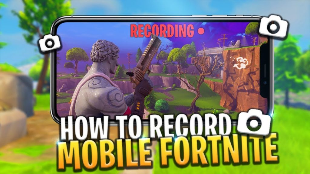 HOW TO RECORD FORTNITE MOBILE VIDEOS FREE! - Fortnite: Battle Royale