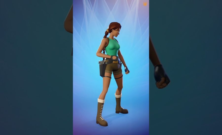 HOW TO UNLOCK CLASSIC LARA CROFT SKIN IN FORTNITE! How To Get Lara Croft Skin In Fortnite! #Shorts