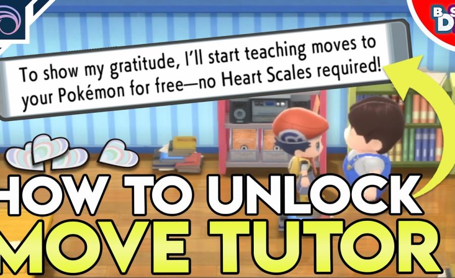 HOW TO UNLOCK THE MOVE TUTOR in Pokemon Brilliant Diamond and Shining Pearl