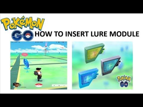 HOW TO USE LURE MODULE IN POKEMON GO | POKEMON GO TIPS |