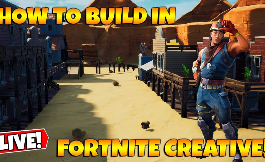 HOW To Build In Fortnite Creative! Mining Simulator #1