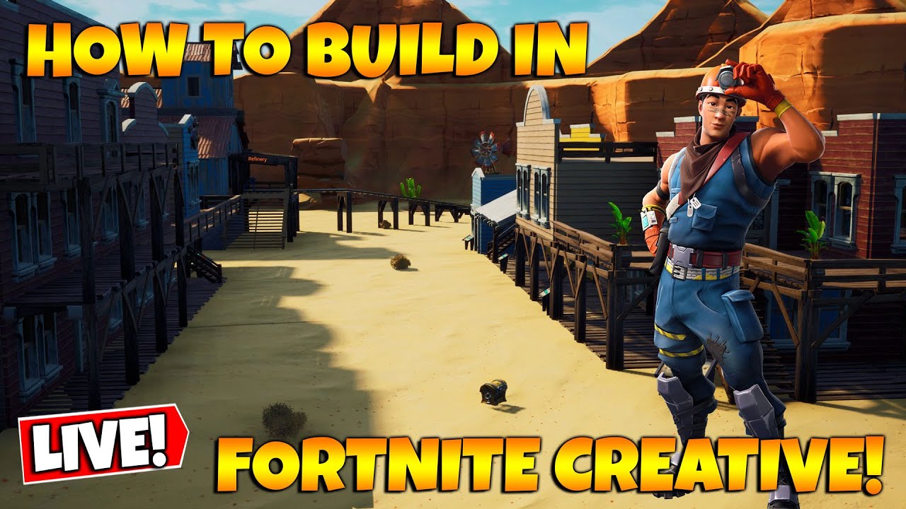 HOW To Build In Fortnite Creative! Mining Simulator #1