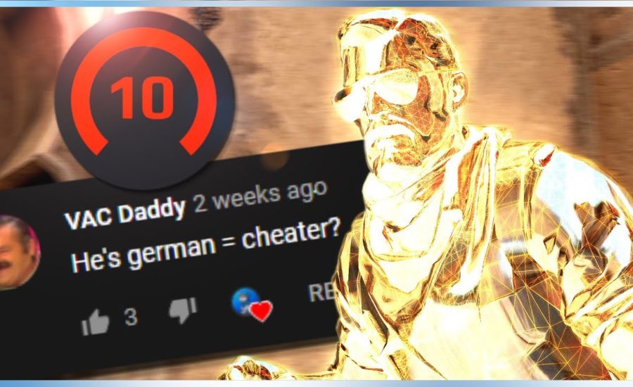 He's german = cheater? (FACEIT Level 10 Highlights)
