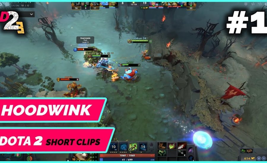 Hoodwink Rampage | Dota 2 Short Clips 2021 #1