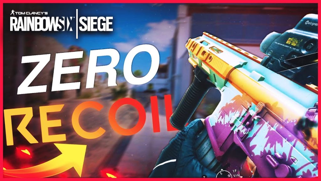 How To Get NO Recoil - Control Recoil Better & Attachment Guide - Rainbow Six Siege Zero