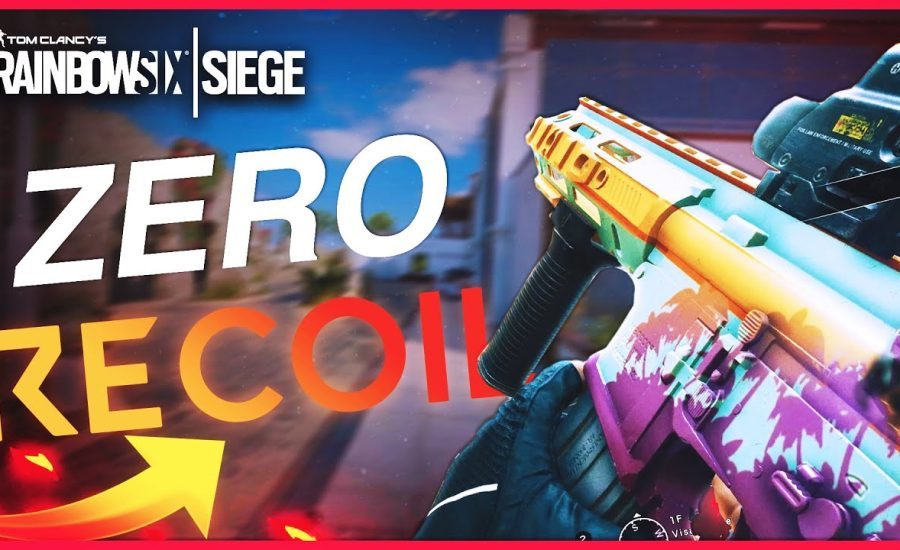 How To Get NO Recoil - Control Recoil Better & Attachment Guide - Rainbow Six Siege Zero