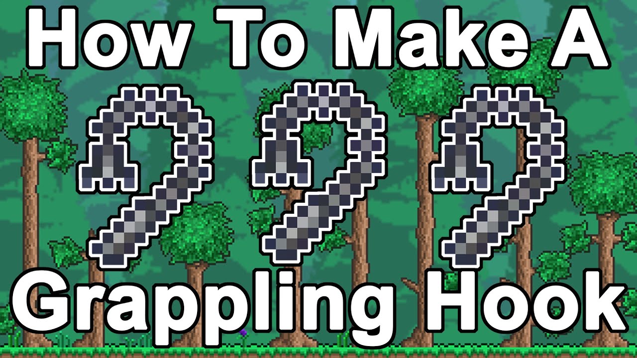 How To Make A Grappling Hook In Terraria! Full Step-By-Step Guide!