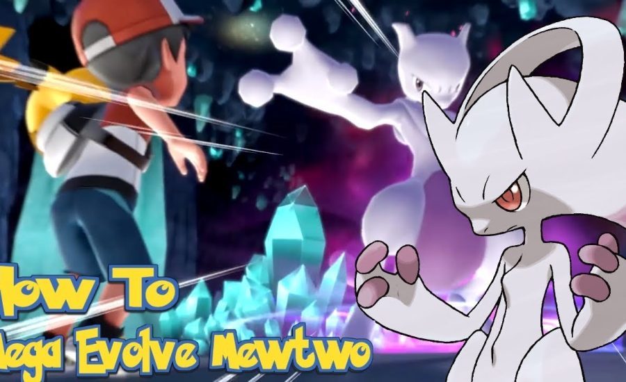 How To Mega Evolve Mewtwo - Green Trainer Pokemon lets Go Eevee Gameplay Walkthrough - Nintendo