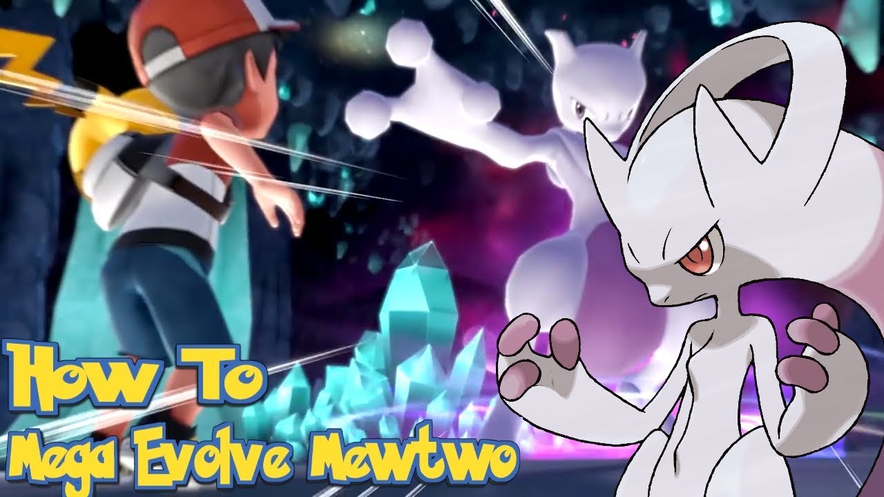 How To Mega Evolve Mewtwo - Green Trainer Pokemon lets Go Eevee Gameplay Walkthrough - Nintendo