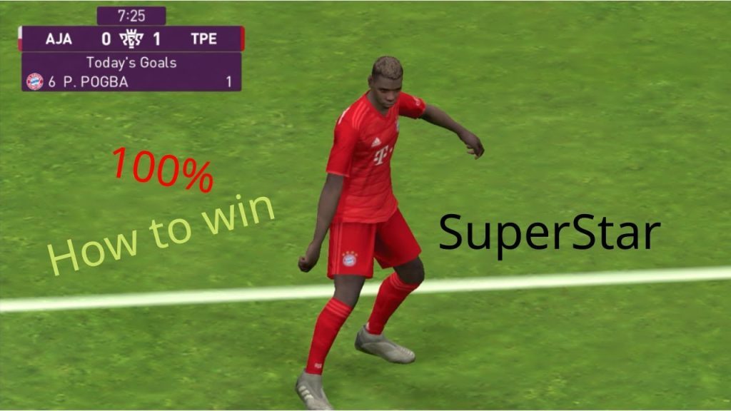 How to 100% win superstar matches in PES 2020 MOBILE  |  PES 2020 MOBILE