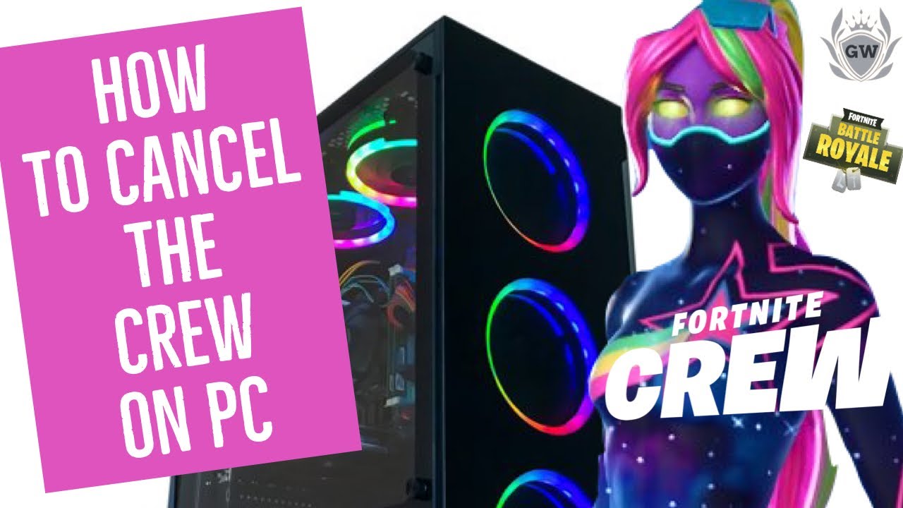 How to CANCEL Fortnite Crew Subscription on PC! How to Cancel Fortnite Crew Subscription!