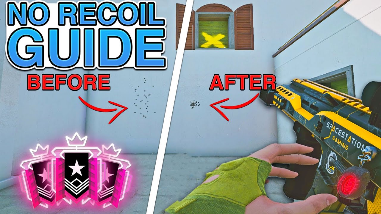 How to Get *NO* Recoil a Recoil Guide - Rainbow Six Siege Shadow Legacy