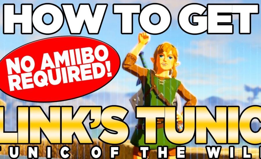 How to Get the Green Tunic, TUNIC OF THE WILD - COMPLETE! Breath of the Wild | Austin John Plays