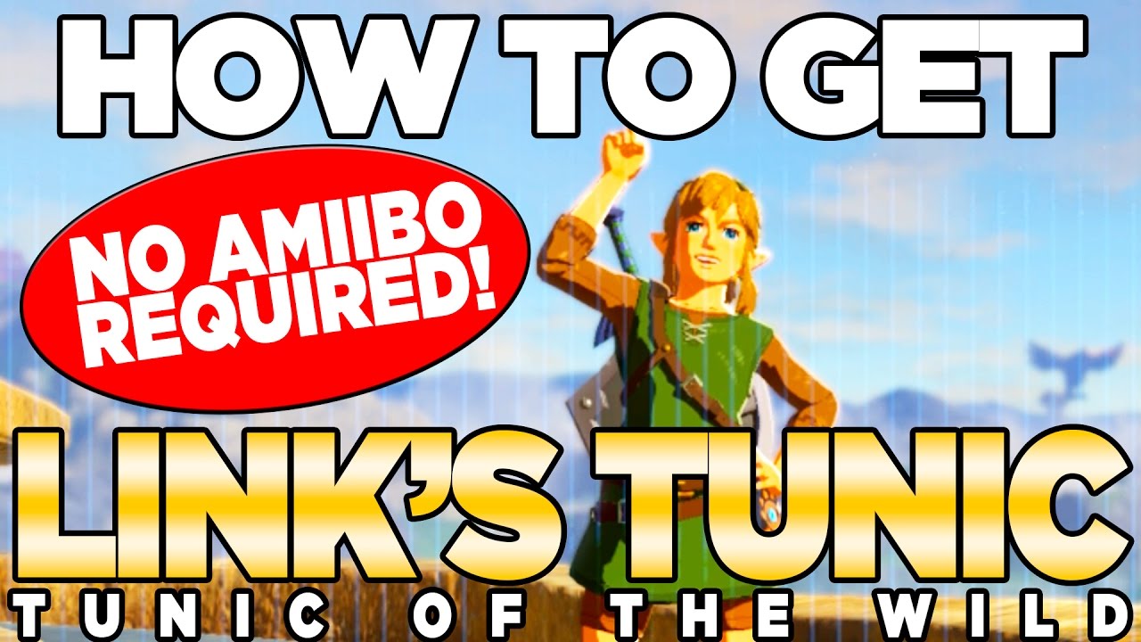 How to Get the Green Tunic, TUNIC OF THE WILD - COMPLETE! Breath of the Wild | Austin John Plays