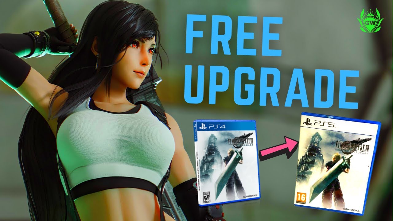 How to UPGRADE Final Fantasy 7 Remake PS4 to PS5 for FREE!