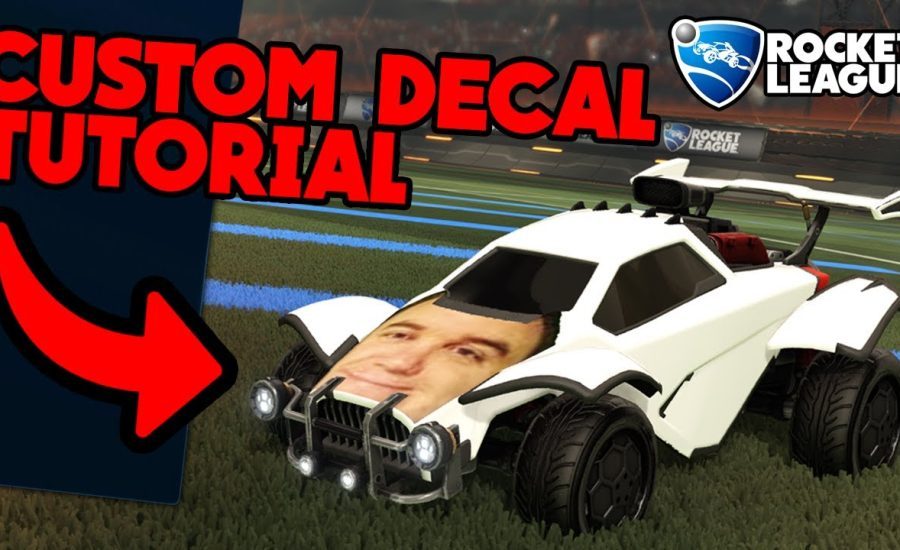 How to design your own CUSTOM DECAL in Rocket League (WORKING 2020)