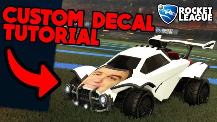 How to design your own CUSTOM DECAL in Rocket League (WORKING 2020)