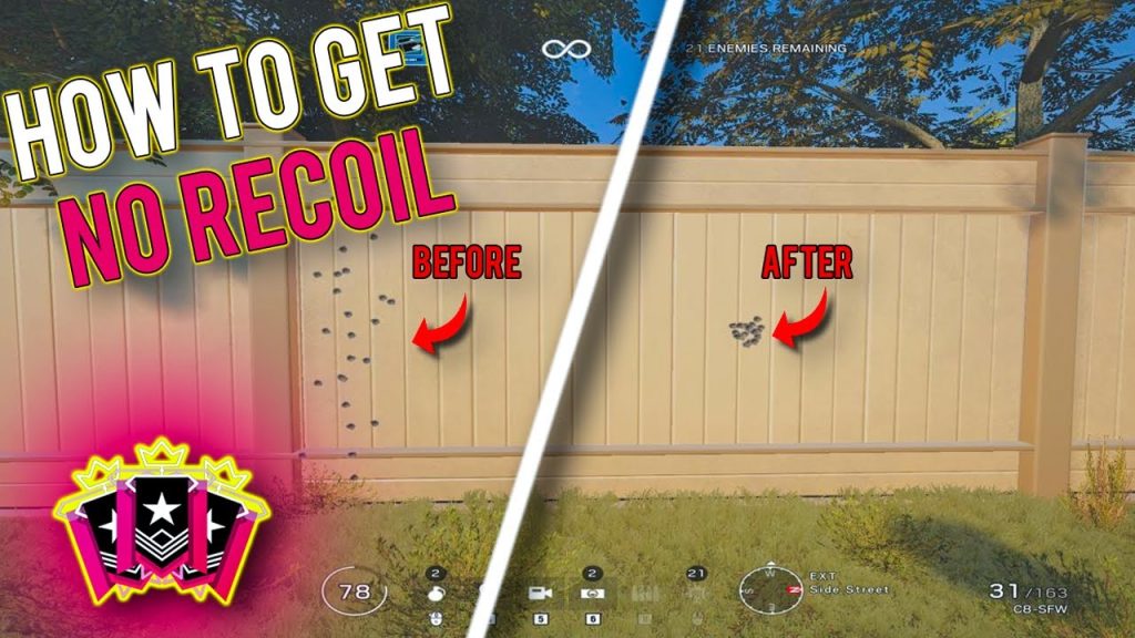 How to get NO Recoil on Ela - Rainbow Six Siege