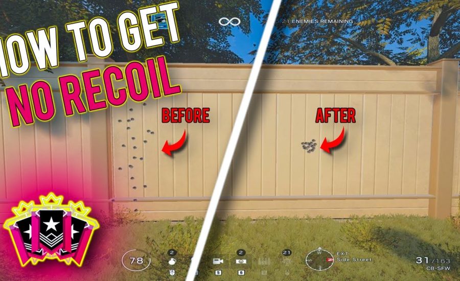 How to get NO Recoil on Ela - Rainbow Six Siege