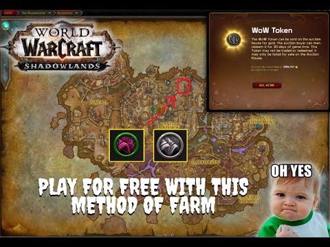 How to play WoW for FREE 9.2.5 Shadowlands gold farm ep. 2