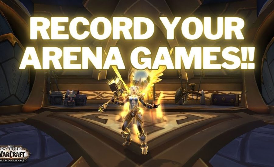 How to record WoW arena games | set up OBS studio | Holy Paladin - World of Warcraft | PvP