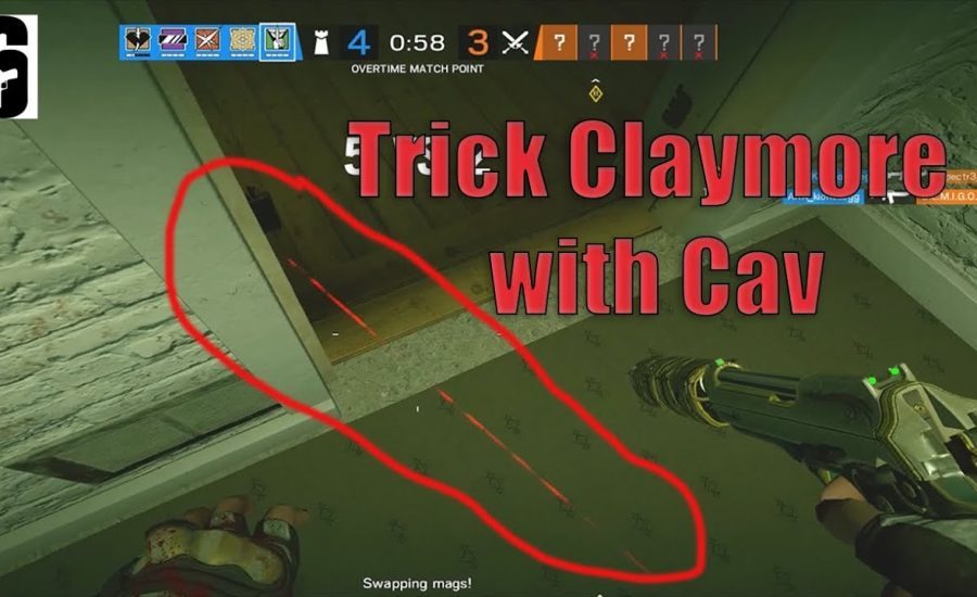 How to trick a Claymore w/d Caviera | Tom Clancy's Rainbow Six Siege