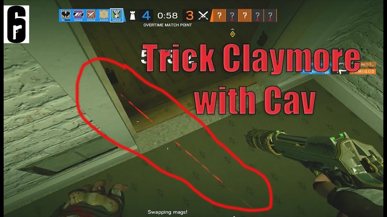 How to trick a Claymore w/d Caviera | Tom Clancy's Rainbow Six Siege