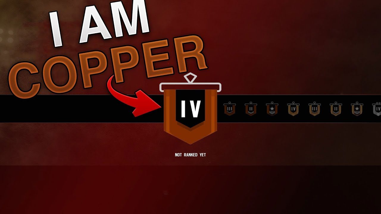 I De-Ranked To Copper - Rainbow Six Siege