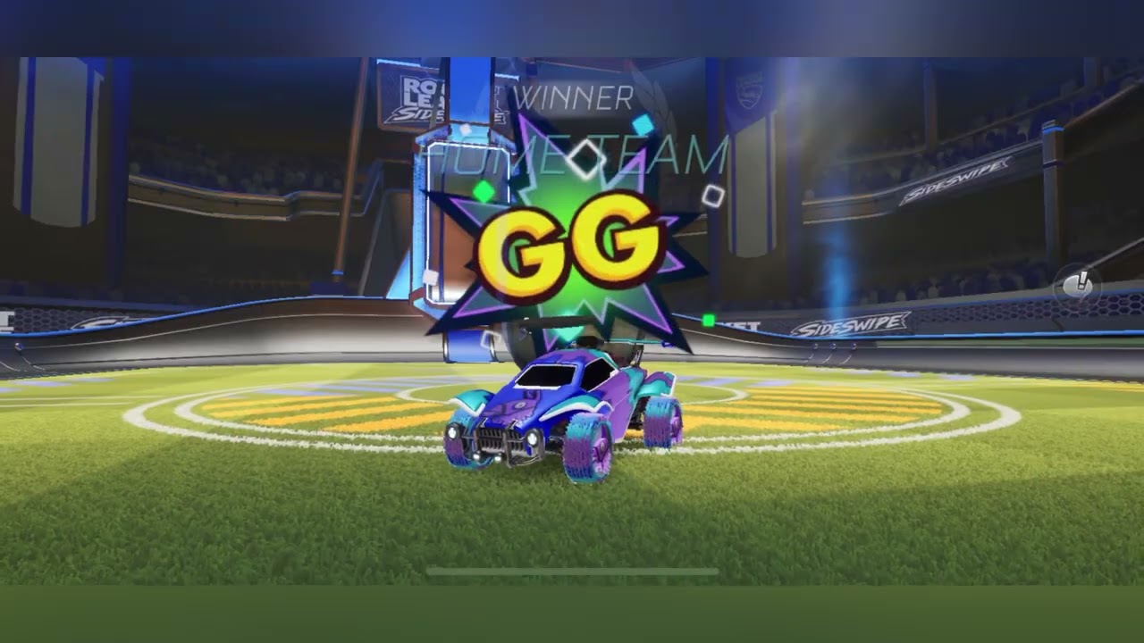 I FINALLY HIT PLAT IN ROCKET LEAGUE SIDESWIPE!!