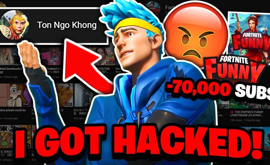 I GOT HACKED!! (FORTNITE FUNNY UPDATE!)