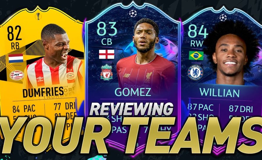 I RATE YOUR TEAMS! BLACK FRIDAY MARKET CRASH! #FIFA20 ULTIMATE TEAM