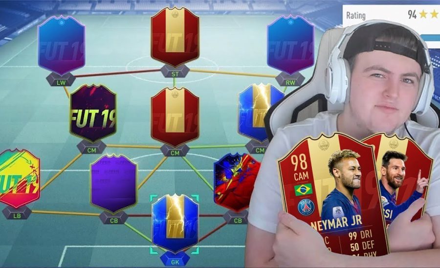 I RATE YOUR TEAMS! PACK PULLED TOTS NEYMAR & TOTS MESSI! #FIFA19 ULTIMATE TEAM