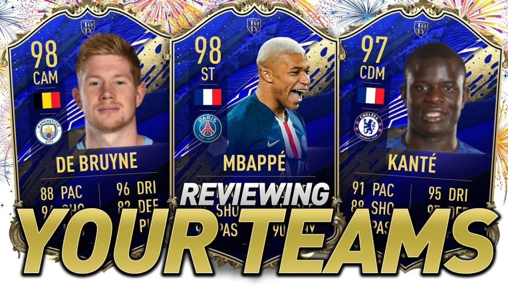 I RATE YOUR TEAMS! TEAM OF THE YEAR EDITION! #FIFA20 ULTIMATE TEAM