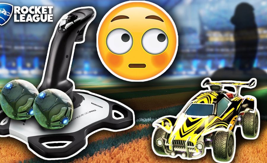 I TRIED PLAYING ROCKET LEAGUE WITH THIS...