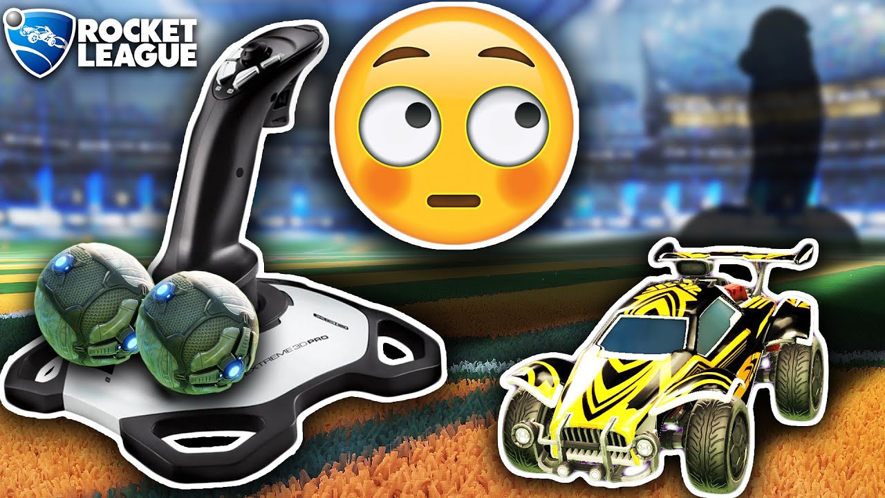 I TRIED PLAYING ROCKET LEAGUE WITH THIS...