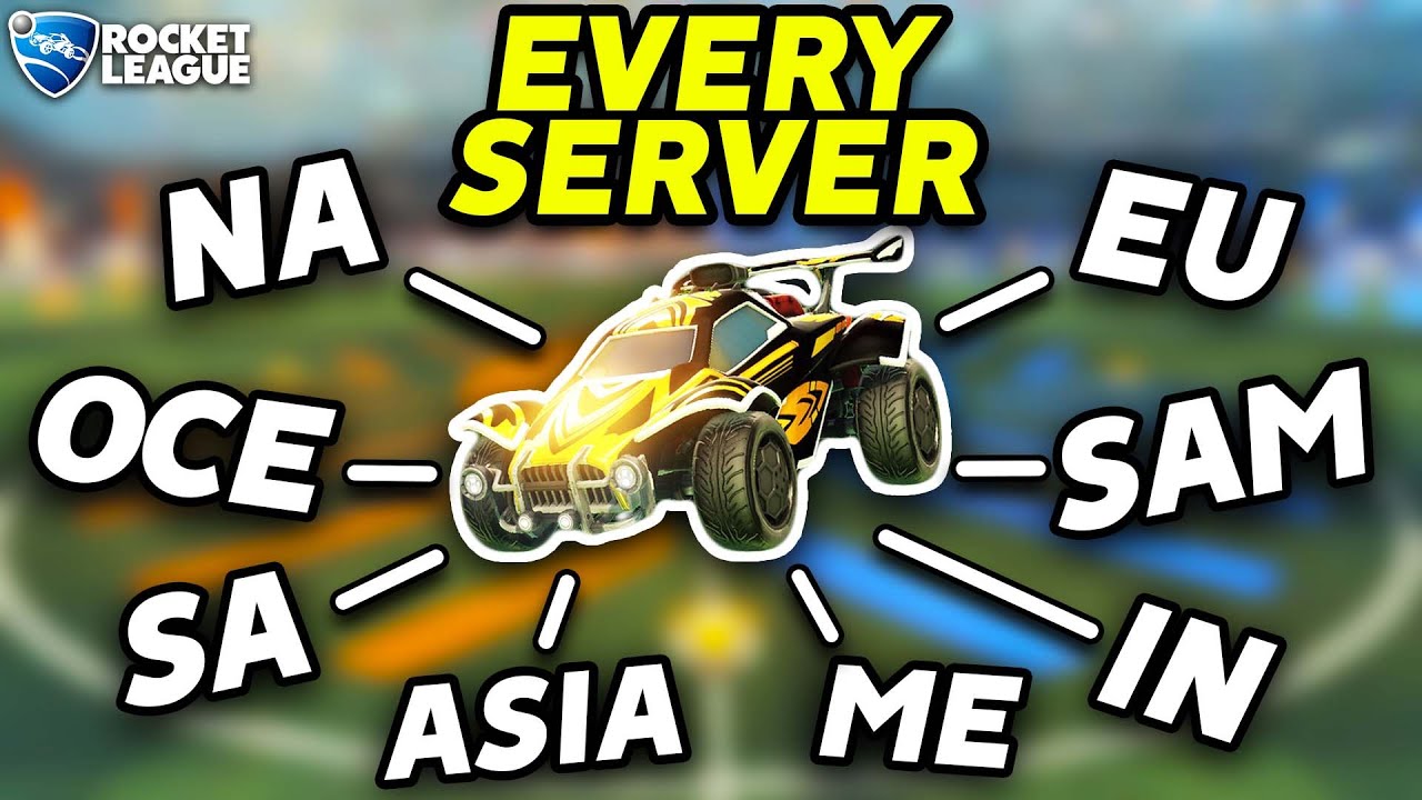 I queued EVERY REGION in Rocket League, and it didn't go as planned...