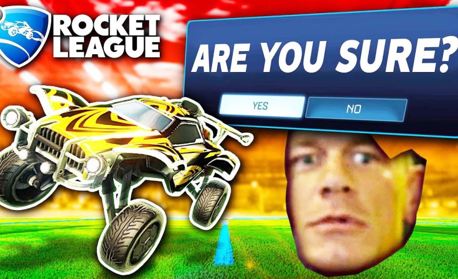 I said I'd never do this again in Rocket League, but here I am...