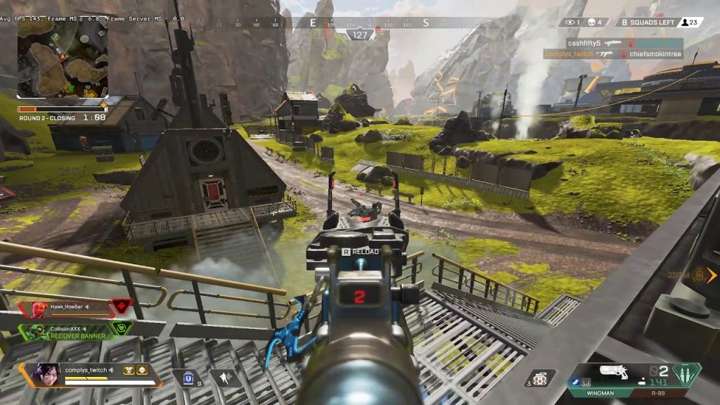 I tried stretched res in Apex Legends and this happened