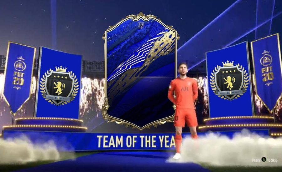 INSANE RED PLAYER PICK! TOTY ELITE 1 FUT CHAMPIONS REWARDS! #FIFA20 ULTIMATE TEAM