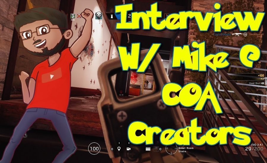 INTERVIEW WITH MIKE FROM COA CREATORS! Rainbow Six Siege Gameplay