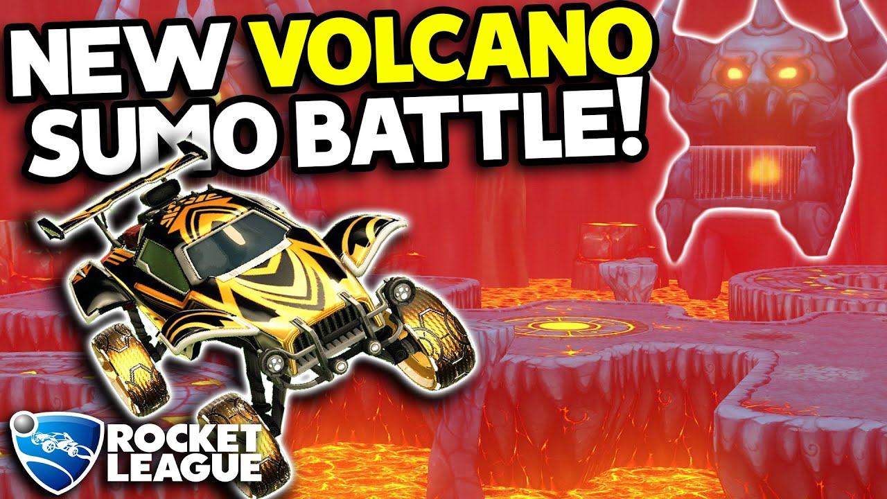 INTRODUCING A BRAND NEW ROCKET LEAGUE SUMO: VOLCANIC ERUPTION