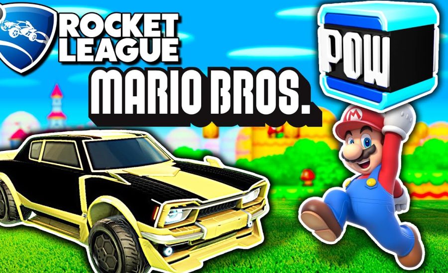 INTRODUCING: MARIO IN ROCKET LEAGUE