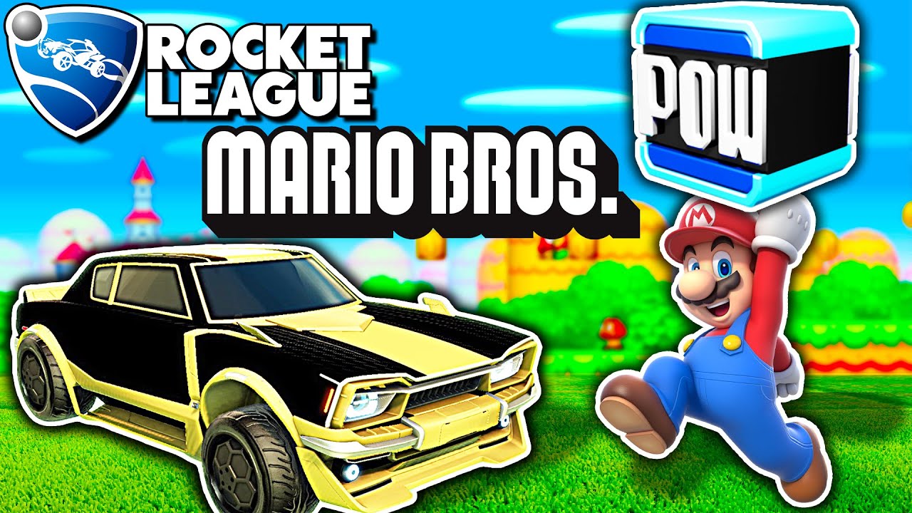 INTRODUCING: MARIO IN ROCKET LEAGUE