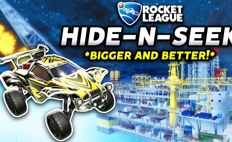 INTRODUCING: The BIGGEST and BEST Rocket League Hide n Seek