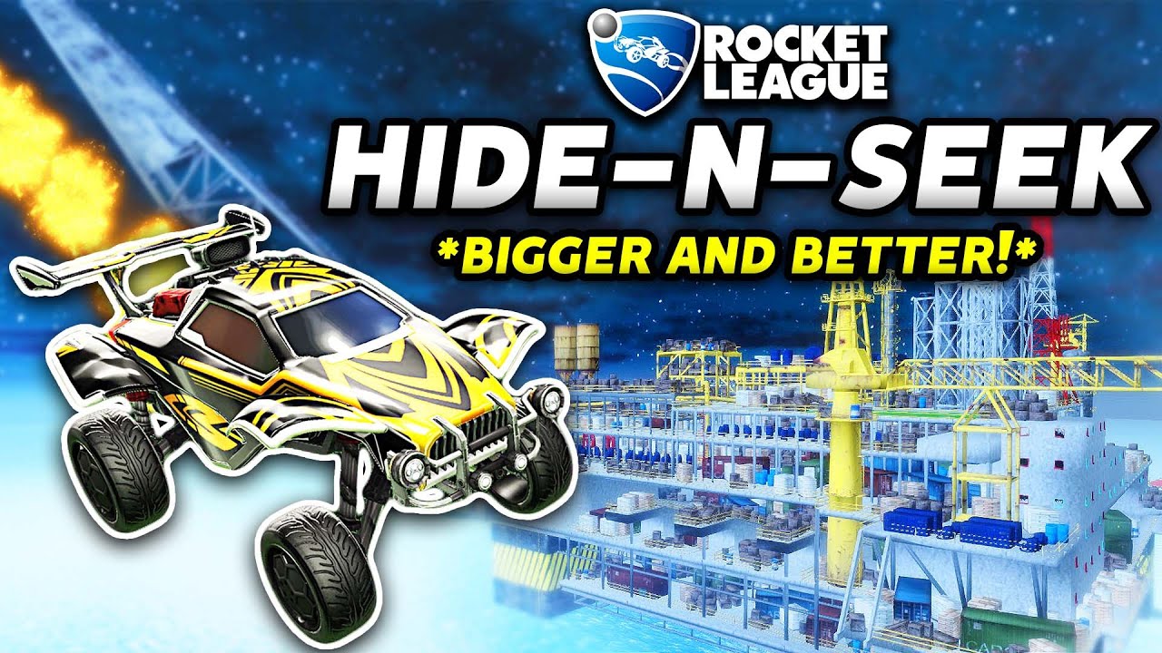 INTRODUCING: The BIGGEST and BEST Rocket League Hide n Seek