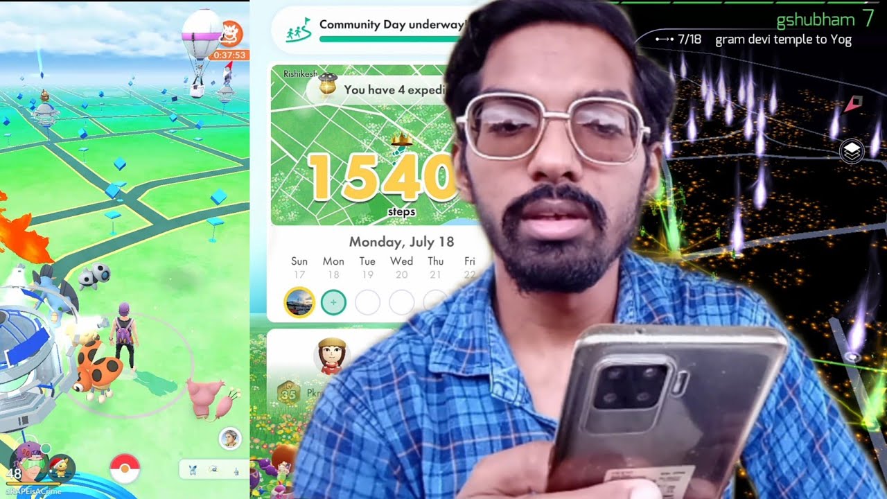 IT'S NOT ABT SHINY, its About???? Niantic Community Day 2022. Pokemon Go/Ingress/Pikmin Bloom Vlog..